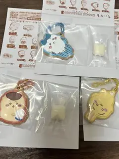 ちいかわクッキーチャームコット3 ハチワレ　うさぎ　くりまんじゅう