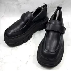 N°21 ヌメロ ヴェントゥーノ レザー 厚底 ローファー 黒 37 - メルカリ