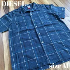 DIESEL 半袖チェックシャツ Mのサムネイル