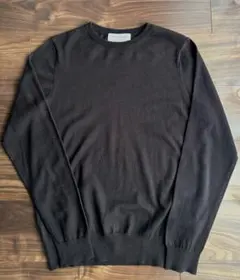 TOMORROWLAND スーパーファインメリノウール　クルーネック ニット