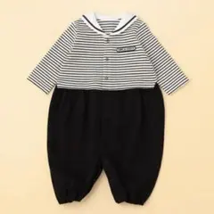 COMME CA FOSSETTE セーラー長袖 2wayオール ❤︎