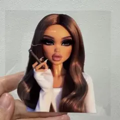 Bratzキャラクター ハーフカプラ新作即日発送サイズ10.5cm*10.5cm