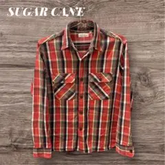 【美品】SUGAR CANE 「シュガーケーン」チェック柄ネルシャツ