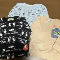 ベビー　トレーナー　ひつじのショーン　アニマル　ロボット　まとめ売り　80