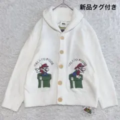 新品未使用 限定 ジェラピケ スーパーマリオ キノコ 上下セットタグ付き gelato pique（ジェラートピケ） 【未使用】 スーパーマリオ