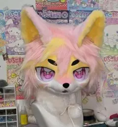 ケモノ 着ぐるみ コスプレ ファースーツ コスチューム マスク fursuit