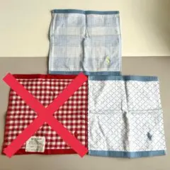 ラルフローレン 3ウォッシュタオルセット 2枚