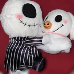 ティムバートンナイトメアービフォアクリスマス FukuFukuペアぬいぐるみ