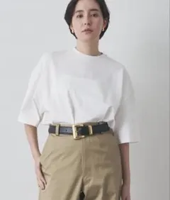 Drawing Numbers スビンプレーンTシャツ　ホワイトのサムネイル