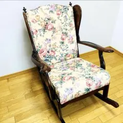 カリモク コロニアル ハイバック・ロッキングチェア