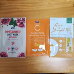 シートマスク・アイパッチ・ブースターマスクセット