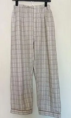 チェック柄 Mサイズ パジャマ　下