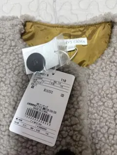 【新品未使用タグあり】マーキーズ　ボアアウター　110