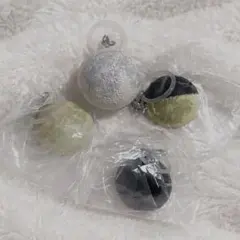 月齢蓄光めじるしマスコットまとめ売り 4個セット