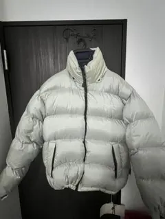 Bear ライトグレー ダウンジャケット リバーシブル