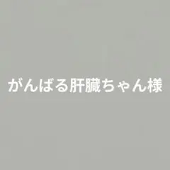 がんばる肝臓ちゃん様　シューズタグ