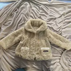 西松屋 子供服 女の子 アウター ボアジャケット 90cm