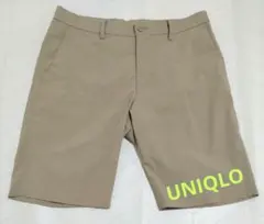 【美品】UNIQLO ショートパンツ ベージュ Sサイズのサムネイル