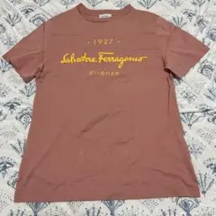 Salvatore Ferragamo ピンク Tシャツ Mサイズ