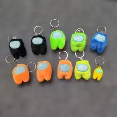 Among Us ぬいぐるみキーホルダー 10個セット