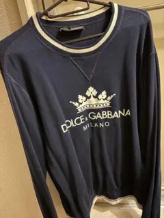 DOLCE & GABBANA ネイビー トレーナーのサムネイル