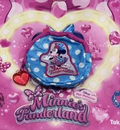 ミニーのファンダーランド　パルパルーザ ディズニー　カプセルトイ　ポーチ