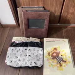 写真/はがきアルバム・ペットボトルホルダー・クリアファイルのセット