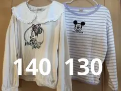 キッズトップスセット　ミッキーとミニー