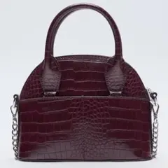 新品☆ZARA ザラ 2way ショルダー&ハンドバッグ