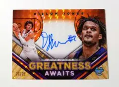 TOPPS BOWMAN サンダー ウィザーズ ディロン・ジョーンズ 直筆サイン