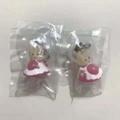 匿名配送 サンリオ ゆるっとめじるしアクセサリー マロンクリーム ２個セット