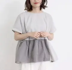 ☆新品☆シャンブルドゥシャーム パッチワークブラウスのサムネイル