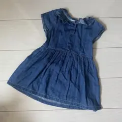 PETIT BATEAU デニムワンピース 81cmのサムネイル