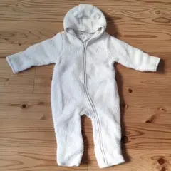 【美品】babyGap フード付きロンパース 3-6ヶ月