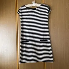 レディースワンピース　M ボーダー