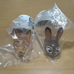 ディズニーキャラクター　ファッションリングロイヤルクリア　ガチャガチャ