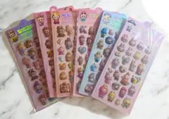 ♡ラブブのボンボンドロップシール3枚♡