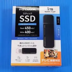 I-O DATA スティックSSD 1TB SSPK-UT1 アイ・オー・データ機器 SSPK-UT1 PC/TV/PS4/PS5向けUSB3.2(Gen.1)対応