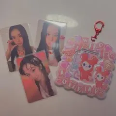 TWICE チェヨン LOVELY キーホルダー トレカ セット