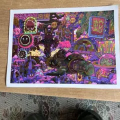 アートプリントセット（サイバーパンク・和風・神秘的）