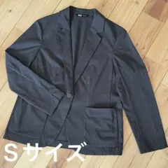 美品 UNIQLO Theory セオリー S ブラック 感動ジャケット 洗える
