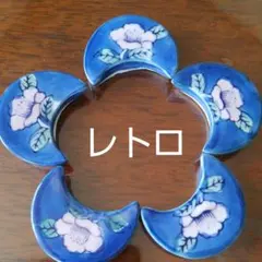 昭和レトロ　有田焼　お箸置き　5点セット