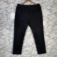 ビューティー＆ユースユナイテッドアローズ　（L）　裏起毛ストレートパンツ　黒