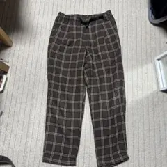 グラミチ チェック柄パンツ