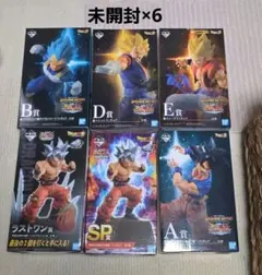 ドラゴンボールフィギュア 　一番くじ　孫悟空　6体　未開封　ドッカンバトル