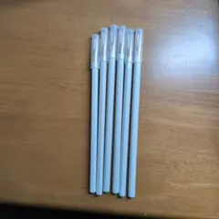 ホワイト鉛筆 6本セット