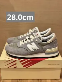 New Balance M990AD1 ベージュ/ブラック28.5 - メルカリ