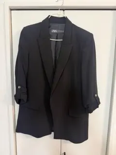 ZARA ブラック テーラード ジャケット