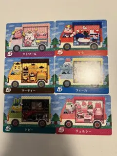 どうぶつの森 サンリオコラボamiiboカード 6枚セット