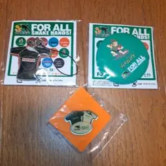 トヨタ　ヴェルブリッツ　ストラップ　カンバッジ　ピンバッジ　3種セット